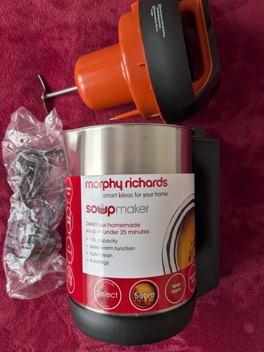 Morphy richards soup - richards, maker