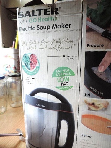 Salter electric soup maker - salter,